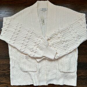 Madewell Bobble Cardigan Sweater XS